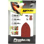 Abrasifs mouse assortis par 5 - ponceuse black&decker