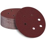 Abrasif et papier de verre lot de 50 disques de ponage auto - adhsifs de 150 mm - 15, 2 cm - papier ...