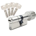 Abus - barillet porte bravus 4000 mx trs haute scurit 45boutonx65 - alu