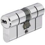 Abus ? cylindre de serrure d6 40x50mm ? anti - casse pre - snap ? 5 cl�s r�versibles ? laiton nickel� ...