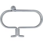 Abus - porte - cadenas 131 / 140 gatesec - protection cl�tures de chantier - acier c�ment� - anti - corrosion ...