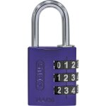 Abus, serrure à combinaison, aluminium, 144 / 30 lock tag, lot Abus, serrure à combinaison, aluminium, 144 / 30 lock tag, lot