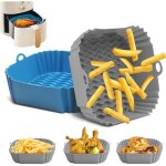 Accessoires air fryer moule silicone - 21 cm - r�utilisable - antiadh�sif