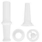Accessoire de broyeur de nourriture en m�tal poussoir de nourriture buse de remplissage de saucisse accessoire ...