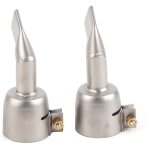 Accessoires pour chalumeau de soudage plastique � air chaud zoternen 120 degr�s, 2 buses pour pistolet ...