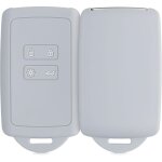 Accessoire clé de voiture compatible avec renault smart key 4 boutons - housse en silicone souple avec ... Accessoire clé de voiture compatible avec renault smart key 4 boutons - housse en silicone souple avec ...