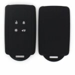 Accessoire pour clé de voiture compatible avec renault smart key 4 button - coque en silicone souple ... Accessoire pour clé de voiture compatible avec renault smart key 4 button - coque en silicone souple ...