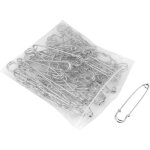 Accessoires couture50 pi�ces / paquet sac aiguille tapis grande broche argent 75mm