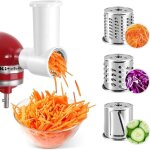 Accessoires de d�chiqueteuse pour trancheuse pour mixeur kitchenaid, accessoires de trancheuse pour trancher ...