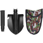 Pelle de camping pliable, portable et pliable, outil de creusement de tranches, pelle pliable avec boussole ...