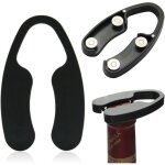 D'accessoires easy grip vin coupe - capsule - lot de 2