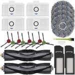 Accessoires pour ecovacs deebot x1 omni, 2 brosse principale, 4 filtres, 4 sacs, 4 et 4 brosse lat�rale ...