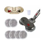 Accessoires pour electric mop head for dyson v7 v8 v10 v11 vacuum cleaner, electric mop attachment with ...