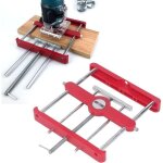 Accessoire de fraisage de tenons, positionneur de poin�on, foret ovale pour bois, kit syst�me en l, positionne ...