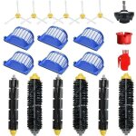Accessoires kit pour irobot roomba 600 srie 671 692 694 697 698 650 651 660 690 rouleau de filtre  ...