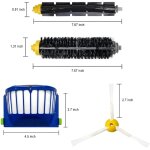 Accessoires kit pour irobot roomba 600 s�rie 671 692 694 697 698 650 651 660 690 rouleau de filtre � ...