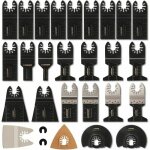 Accessoires pour lames de scie multi - outils 28 pices accessoires pour outils oscillants multifonctions ...