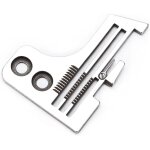 Accessoires de machine  coudre en acier inoxydable, plaque d'aiguille, facile  utiliser,  installer, ...