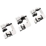 Accessoires pour machine  coudre pied presseur pour ourlet 4 / 8  13 mm 6 / 8  19 mm 8 / 8  25 mm