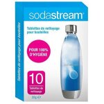 Accessoire machine  soda sodastream tablettes de nettoyage x10