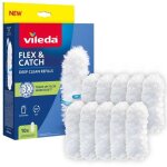 Accessoire de nettoyage vileda flexcatch blanc 10 pi�ces