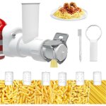 Accessoire pour p�tes compatible avec les robots p�tissiers kitchenaid, offrant 6 formes de p�tes diff�rentes. ...
