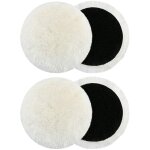 Accessoire de polissage compatible avec la ponceuse orbitale al�atoire bosch bespotcl 4pcs 125mm tampons ...