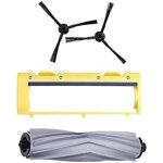 Accessoires de rechange pour robot aspirateur amibot animal h2o, rouleau central, couvercle de brosse ...