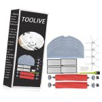 Accessoires pour aspirateur roborock s7 maxv ultra ? kit de filtres hepa et brosses ? nettoyage efficace ...