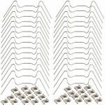 Accessoire pour serre, clip de serre vitrage (30 w et 30 z) clips de fixation en acier inoxydable kit ...