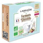 Accessoires yaourtire lagrange ferments pour yaourts aromatises sans sucres ajoutes 385004