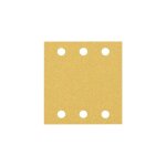 Accessories 2608901668 papier abrasif pour ponceuse vibrante grain 60, 120, 180 (l x l) 107 mm x 115 ...