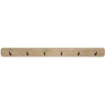 Accroche torchons aspect bois 6 crochets inofix 3086 - 4 -