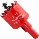 En acier haute vitesse scie - cloche bi - m�tal hss avec tige pour bois et m�tal, ercer des panneaux, ...