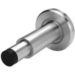 Acier inoxydable r�glable extra - long arr�t de porte en caoutchouc protection poignee porte butoir de ...