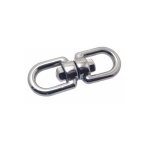 Emerillon  anneaux - inox a4 d6mm - bote de 5