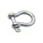 Manille lyre forgée - inox a4 d12mm - boîte de 1 Manille lyre forgée - inox a4 d12mm - boîte de 1