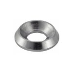 Rondelle cuvette decolletée - inox a4 Ø3 mm - boîte de 100 Rondelle cuvette decolletée - inox a4 Ø3 mm - boîte de 100
