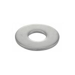 Rondelle plate large - type l - inox a2 22 mm - bote de 25