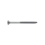 Vis � bois � agglomere t�te frais�e six lobes - filetage partiel - inox a2 3, 5x50 / 30 mm - bo�te de ...