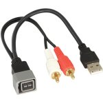 Acv - cable de remplacement usb aux compatible avec nissan 09 - 19 voir liste Acv - cable de remplacement usb aux compatible avec nissan 09 - 19 voir liste