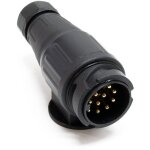 Adaptateur 13 broches pour remorque 12v fiche pour attelage de remorque prise de courant automobile