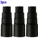 Adaptateur 3 pi�ces pour tube d'extraction adaptateur r�ducteur pour outil perceuse d'aspiration de poussi�re ...
