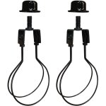 Adaptateur pour abat - jour et ampoule, lot de 2, adaptateur � clipser pour fixer les abat - jour.