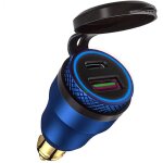 Adaptateur allume - cigare usb moto double prise usb 12v pd 3. 0 et qc 3. 0 pour bmw motorrad - gabrielle ...