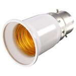 Adaptateur pour ampoule � ba�onnette b22 vers douille � vis edison e27 (1 pi�ce)