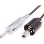 Adaptateur antenne us compatible avec chevrolet chrysler ford jeep opel vers din m