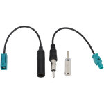 Adaptateur d'antenne de voiture universel fakra z vers connecteur de cble din pour lecteur de mdias ...