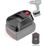 Adaptateur de batterie bosb18c pour batterie syst�me bosch professional 18 v batterie gba 18 v bat609 ...