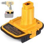 Adaptateur de batterie dm18d dca1820 avec usb pour dewalt 20 v / 18 v pour milwaukee m18 18 v lithium ...